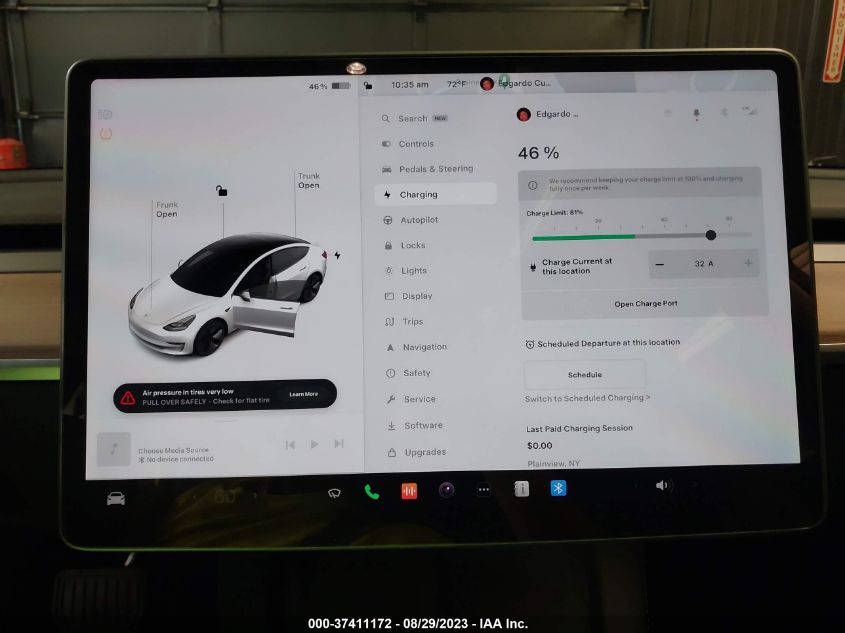 2023 TESLA MODEL 3 - 5YJ3E1EA4PF573517