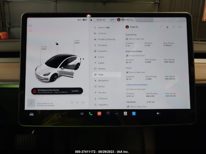 2023 TESLA MODEL 3 - 5YJ3E1EA4PF573517