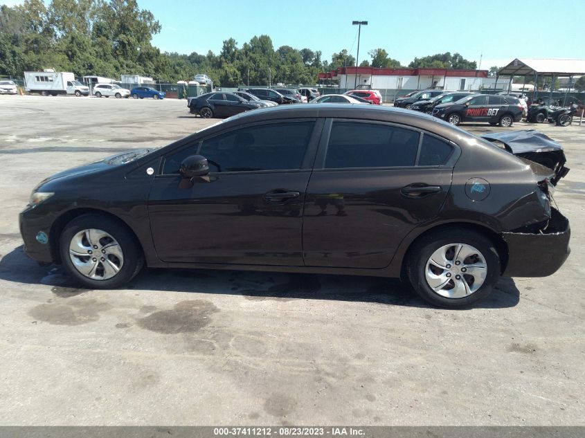 2013 HONDA CIVIC SDN LX - 2HGFB2F52DH590126