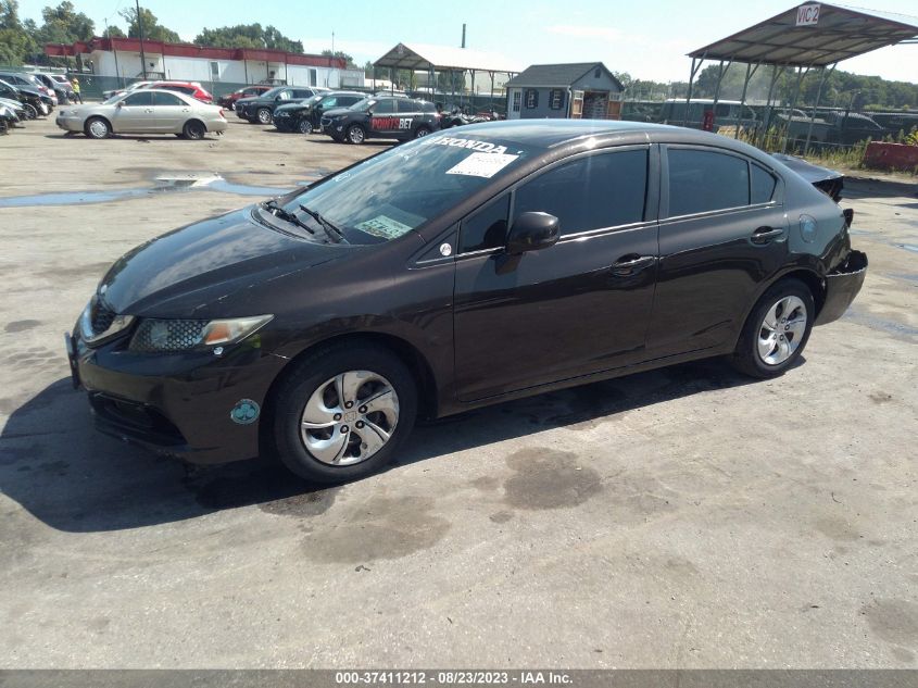 2013 HONDA CIVIC SDN LX - 2HGFB2F52DH590126