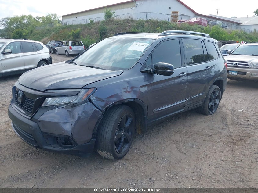 VIN 5FNYF8H03MB009593 2021 HONDA PASSPORT ELITE