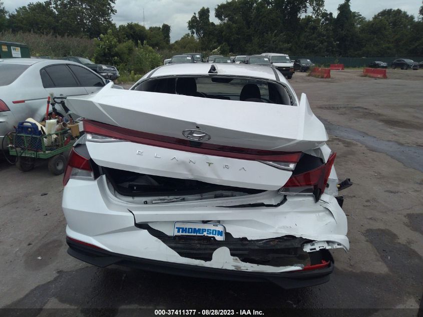2021 HYUNDAI ELANTRA SEL - 5NPLS4AG9MH008309