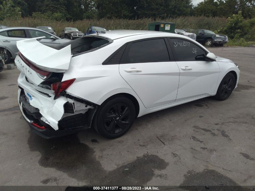 2021 HYUNDAI ELANTRA SEL - 5NPLS4AG9MH008309