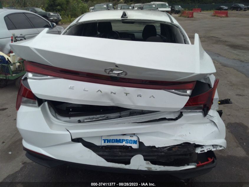 2021 HYUNDAI ELANTRA SEL - 5NPLS4AG9MH008309