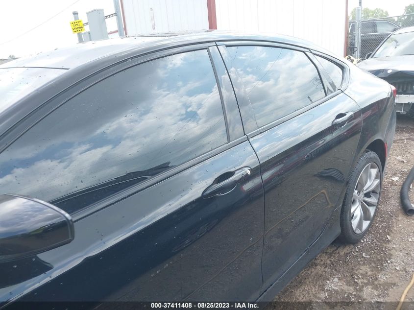 2016 CHRYSLER 200 S - 1C3CCCBBXGN138070
