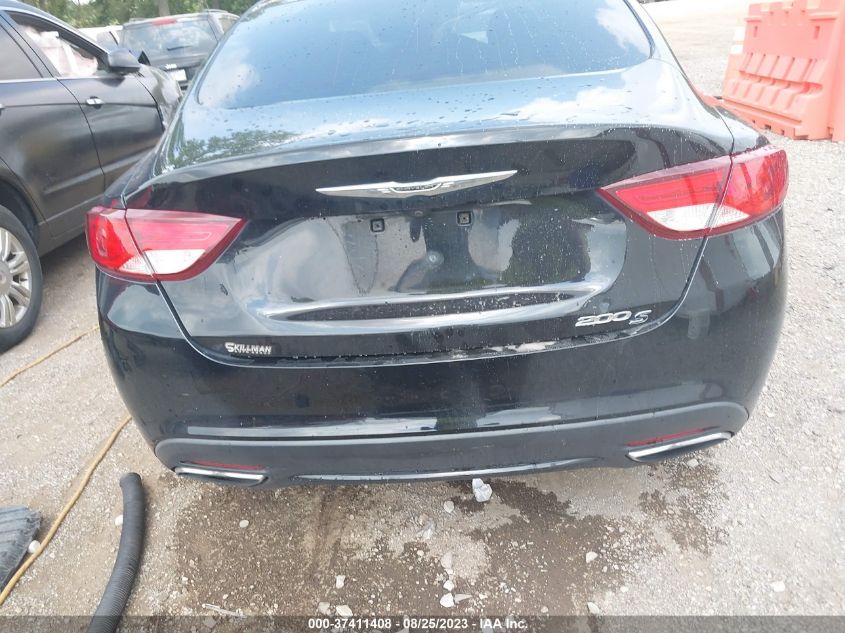 2016 CHRYSLER 200 S - 1C3CCCBBXGN138070