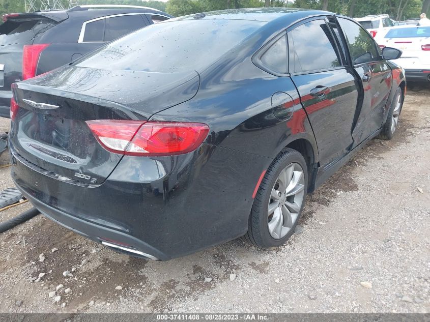 2016 CHRYSLER 200 S - 1C3CCCBBXGN138070