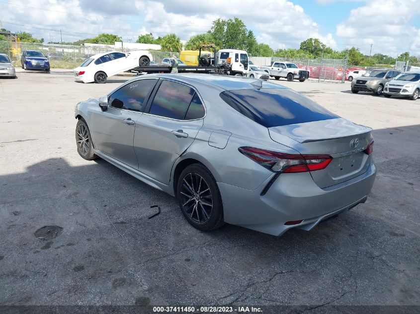 2022 TOYOTA CAMRY SE - 4T1G11AK9NU702122