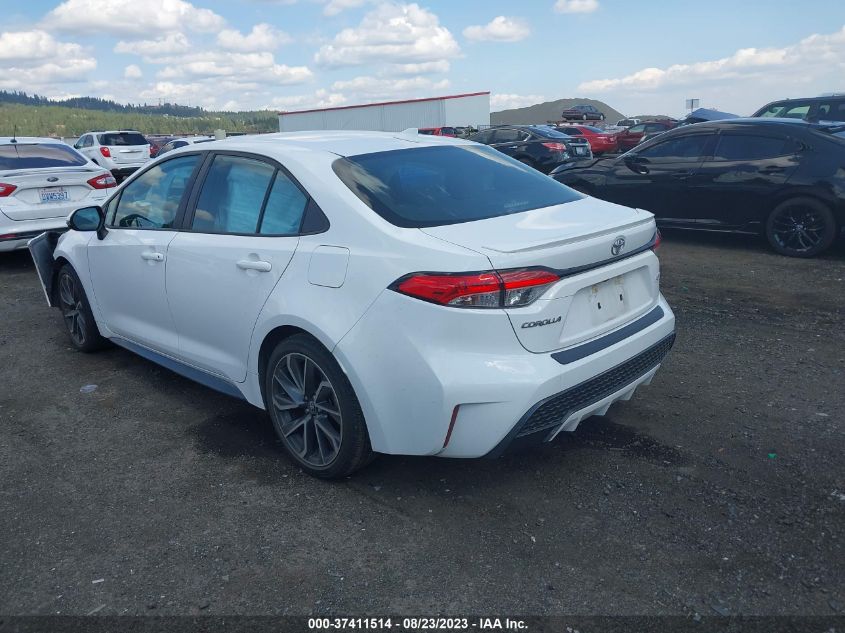 2020 TOYOTA COROLLA SE/NIGHTSHADE - 5YFS4RCE6LP012446