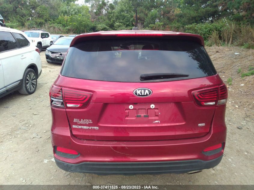 2019 KIA SORENTO LX - 5XYPGDA30KG537846