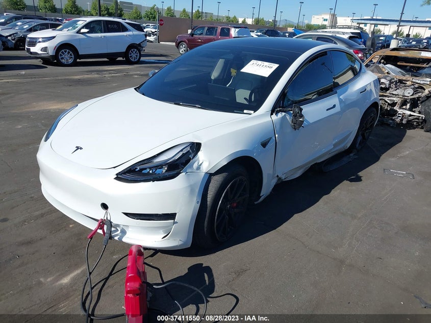 VIN 5YJ3E1EB0NF329790 2022 TESLA MODEL 3 LONG RANGE