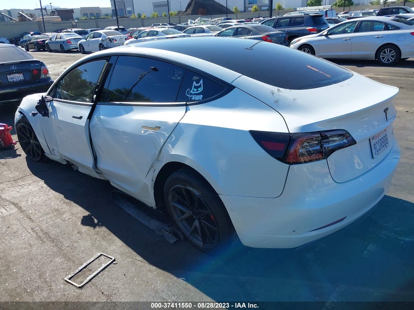 VIN 5YJ3E1EB0NF329790 2022 TESLA MODEL 3 LONG RANGE