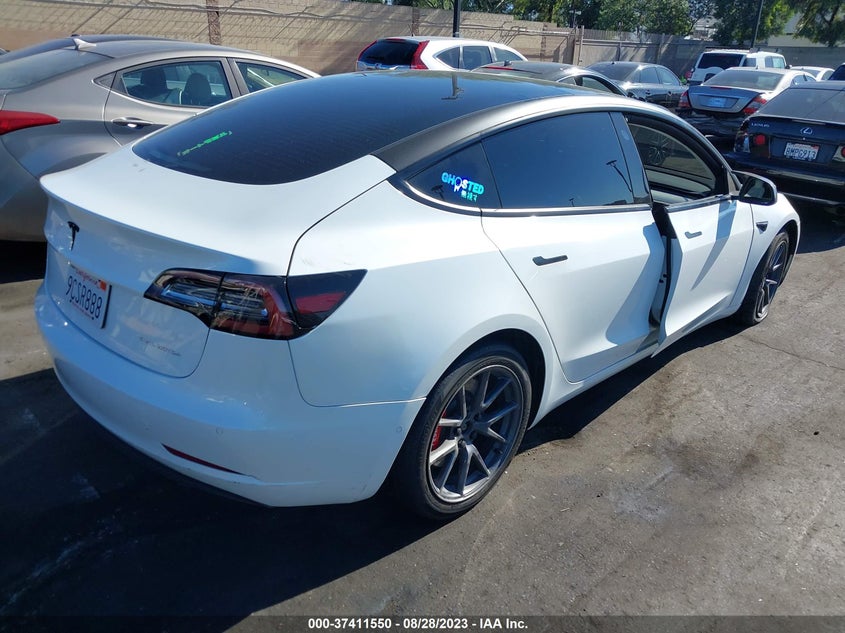 VIN 5YJ3E1EB0NF329790 2022 TESLA MODEL 3 LONG RANGE
