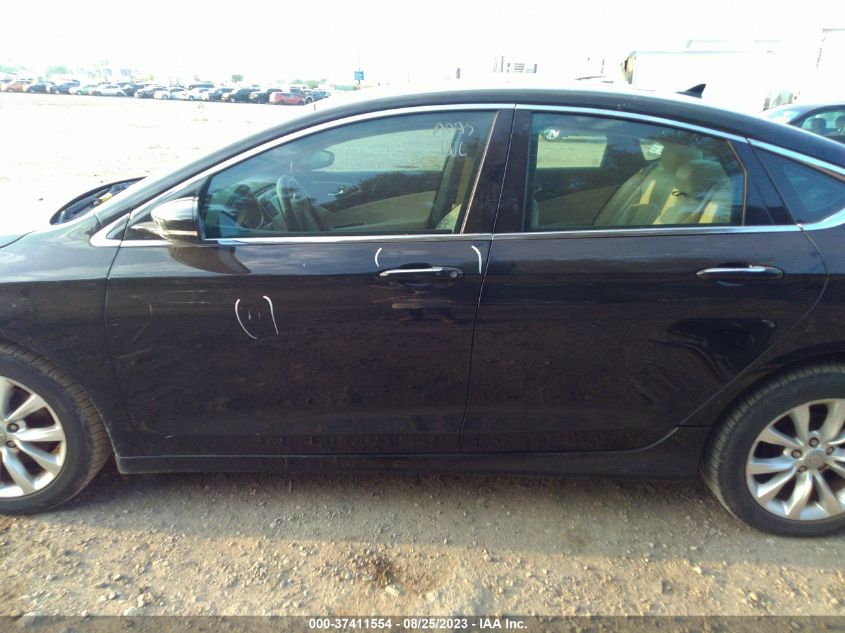 2015 CHRYSLER 200 C - 1C3CCCCB2FN652282