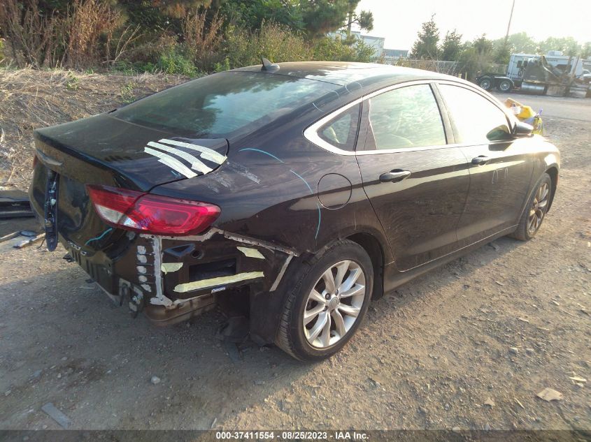 2015 CHRYSLER 200 C - 1C3CCCCB2FN652282