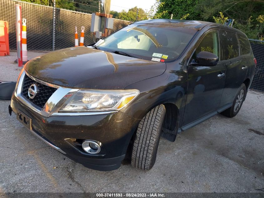 2014 NISSAN PATHFINDER S - 5N1AR2MM3EC689326