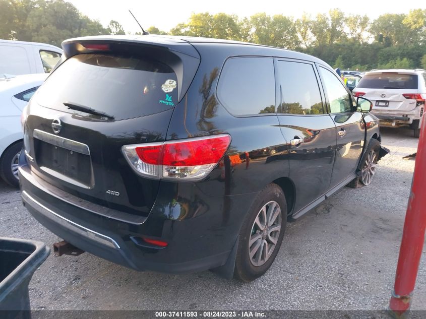 2014 NISSAN PATHFINDER S - 5N1AR2MM3EC689326