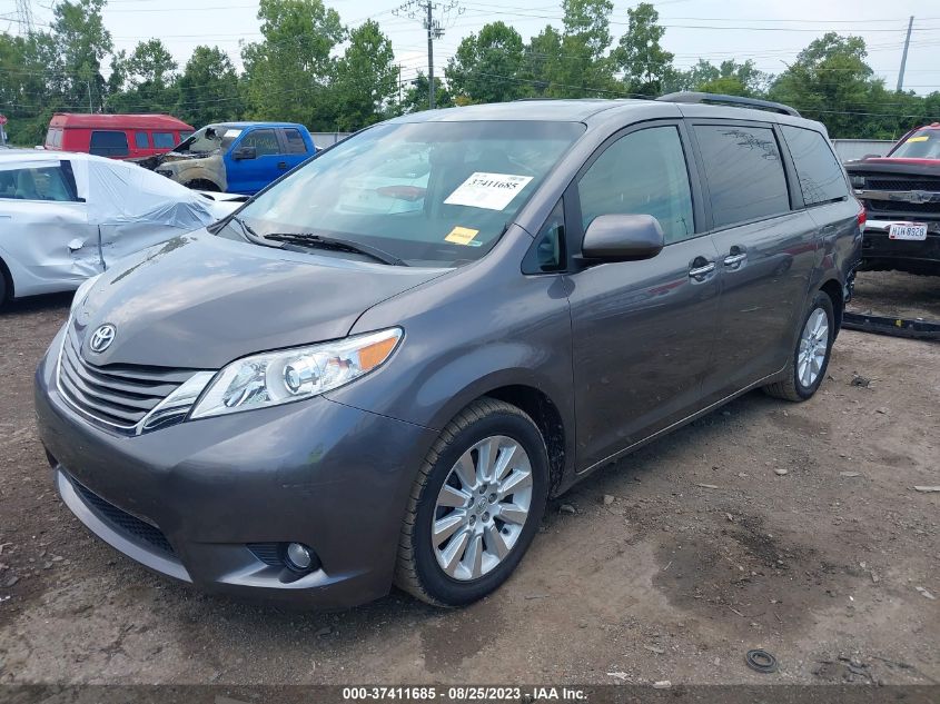 5TDDK3DC0ES073827 2014 TOYOTA SIENNA, photo no. 2