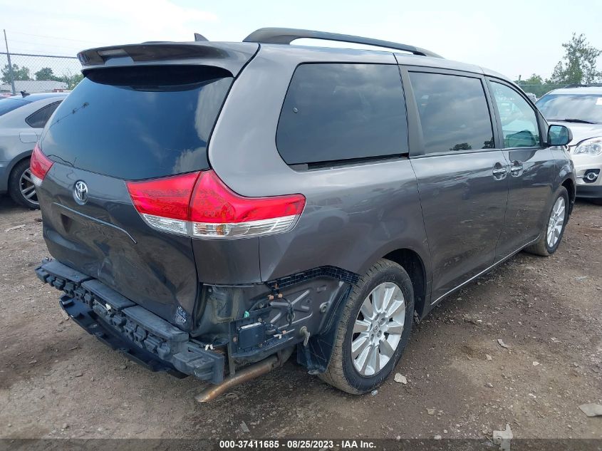 5TDDK3DC0ES073827 2014 TOYOTA SIENNA, photo no. 4