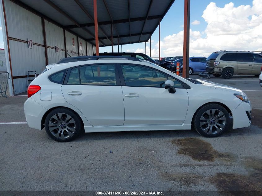 2016 SUBARU IMPREZA WAGON 2.0I SPORT PREMIUM - JF1GPAP69G8267441