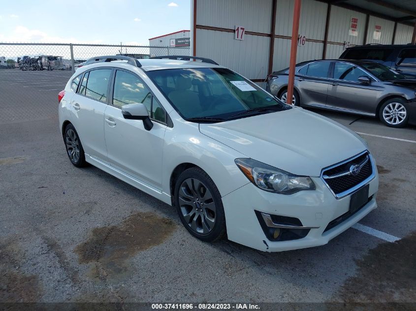 2016 SUBARU IMPREZA WAGON 2.0I SPORT PREMIUM - JF1GPAP69G8267441