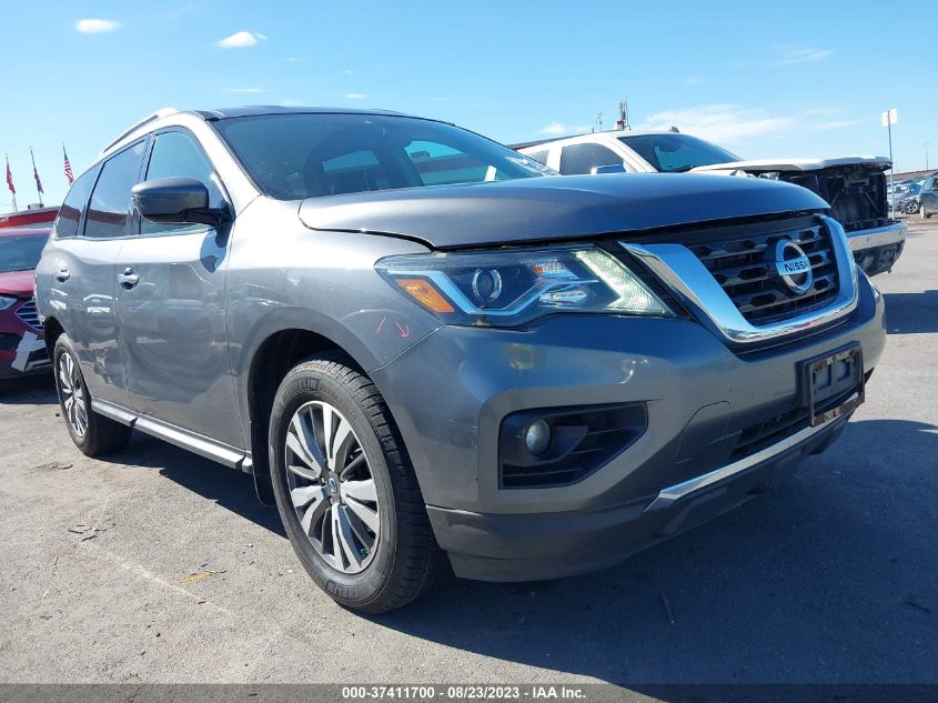 2017 NISSAN PATHFINDER SV - 5N1DR2MM0HC639033