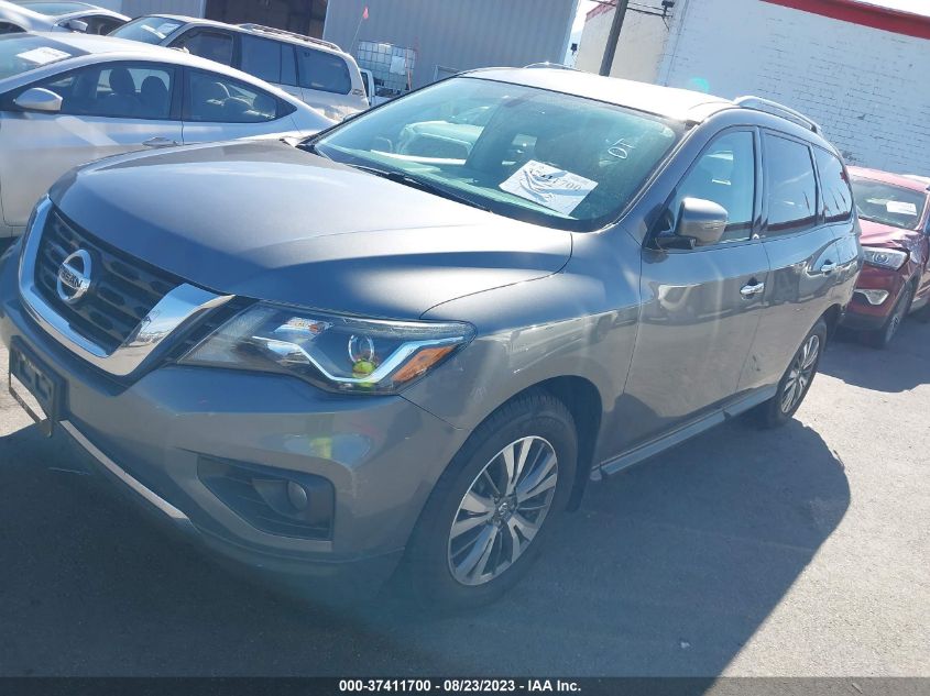 2017 NISSAN PATHFINDER SV - 5N1DR2MM0HC639033