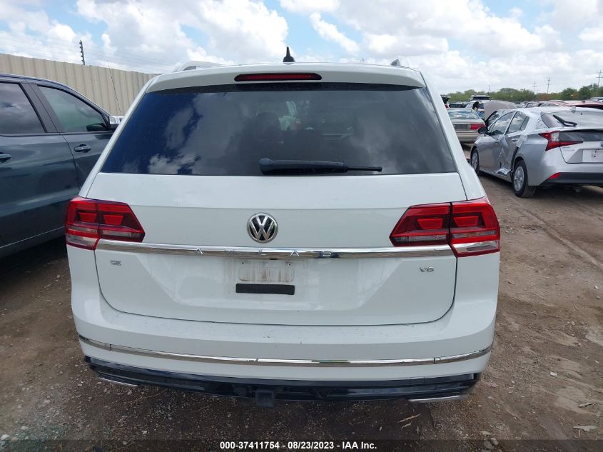2019 VOLKSWAGEN ATLAS 3.6L V6 SE W - 1V2YR2CA6KC621395