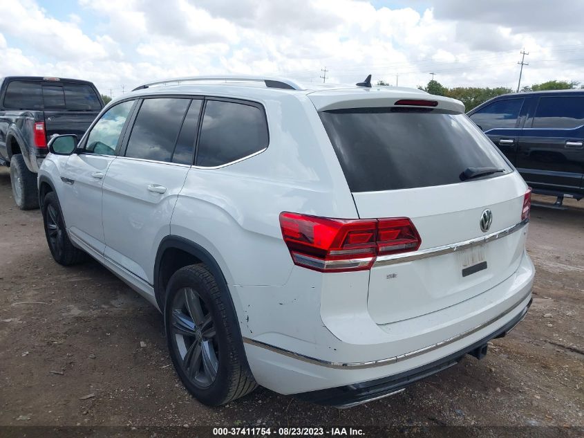 2019 VOLKSWAGEN ATLAS 3.6L V6 SE W - 1V2YR2CA6KC621395