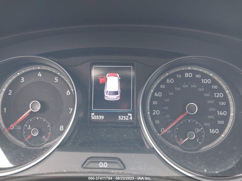 2019 VOLKSWAGEN ATLAS 3.6L V6 SE W - 1V2YR2CA6KC621395