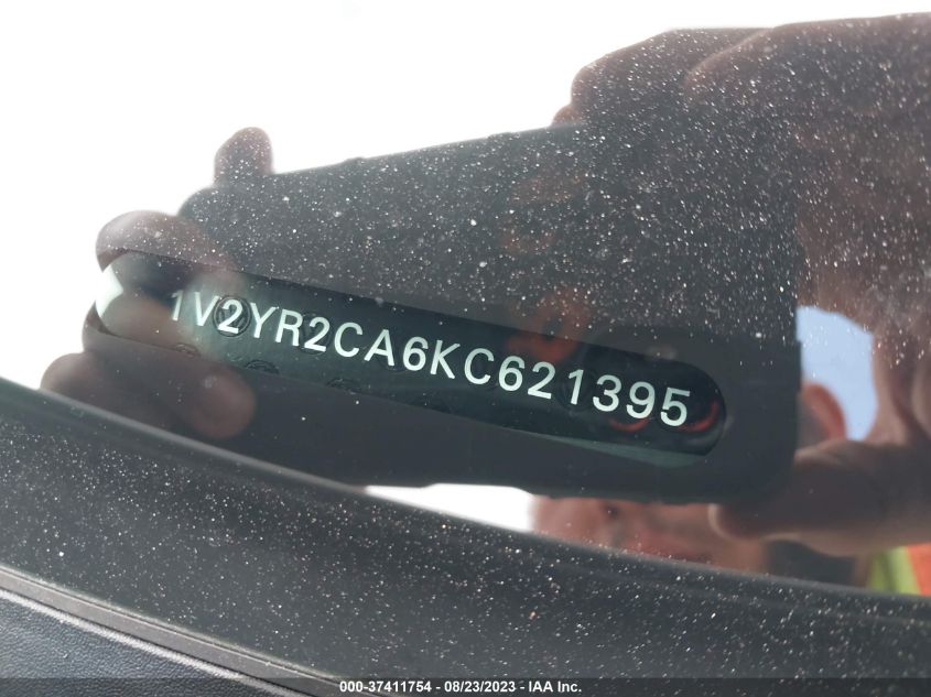 2019 VOLKSWAGEN ATLAS 3.6L V6 SE W - 1V2YR2CA6KC621395