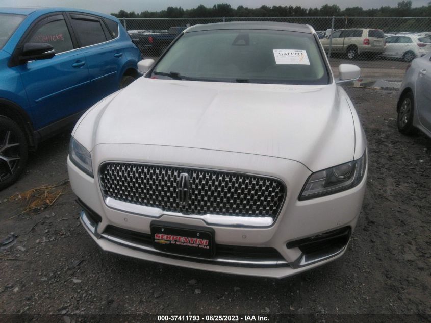 2017 LINCOLN CONTINENTAL SELECT - 1LN6L9TK9H5616583