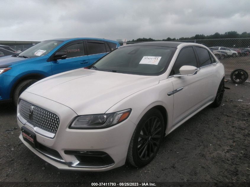 2017 LINCOLN CONTINENTAL SELECT - 1LN6L9TK9H5616583