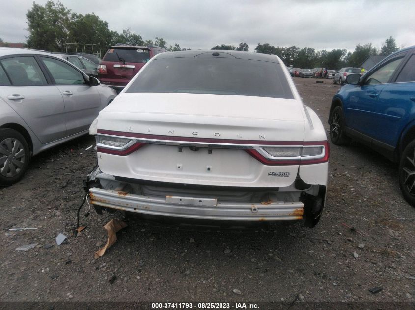 2017 LINCOLN CONTINENTAL SELECT - 1LN6L9TK9H5616583