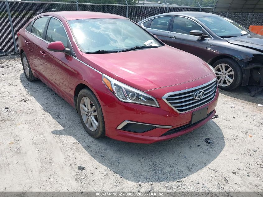 2016 HYUNDAI SONATA 2.4L SE - 5NPE24AF7GH389226