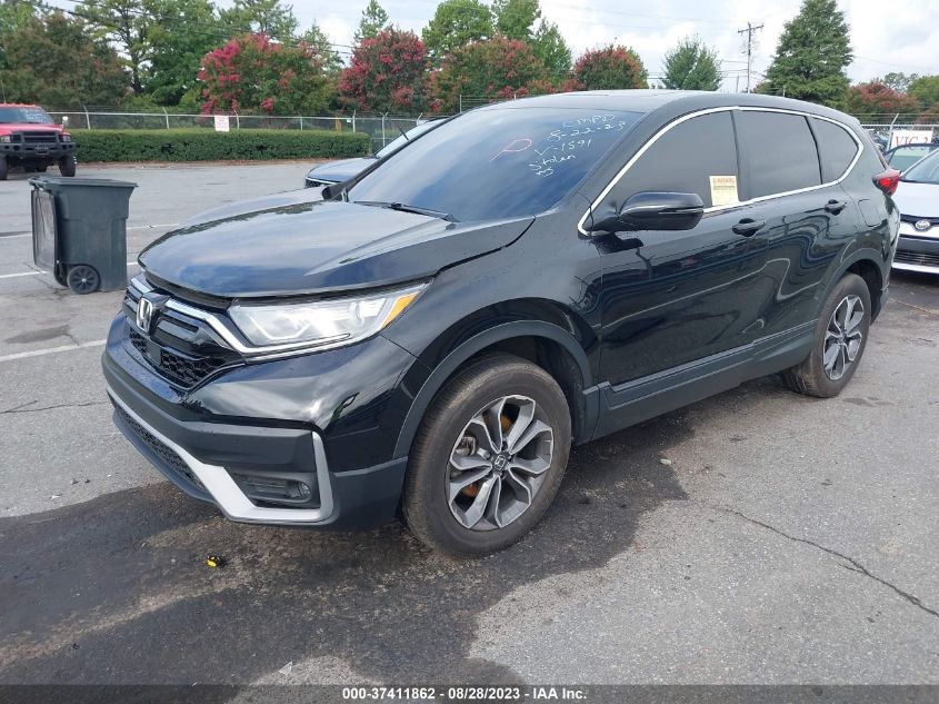2022 HONDA CR-V EX - 2HKRW2H51NH601591