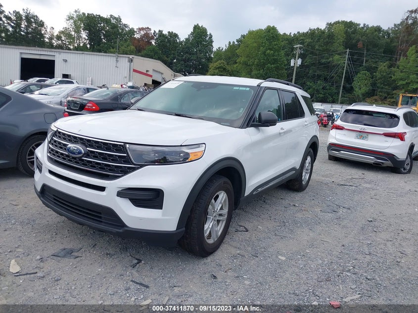 VIN 1FMSK8DHXMGC44152 2021 FORD EXPLORER XLT