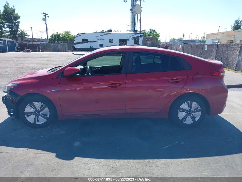 2020 HYUNDAI IONIQ HYBRID BLUE - KMHC65LC3LU225939
