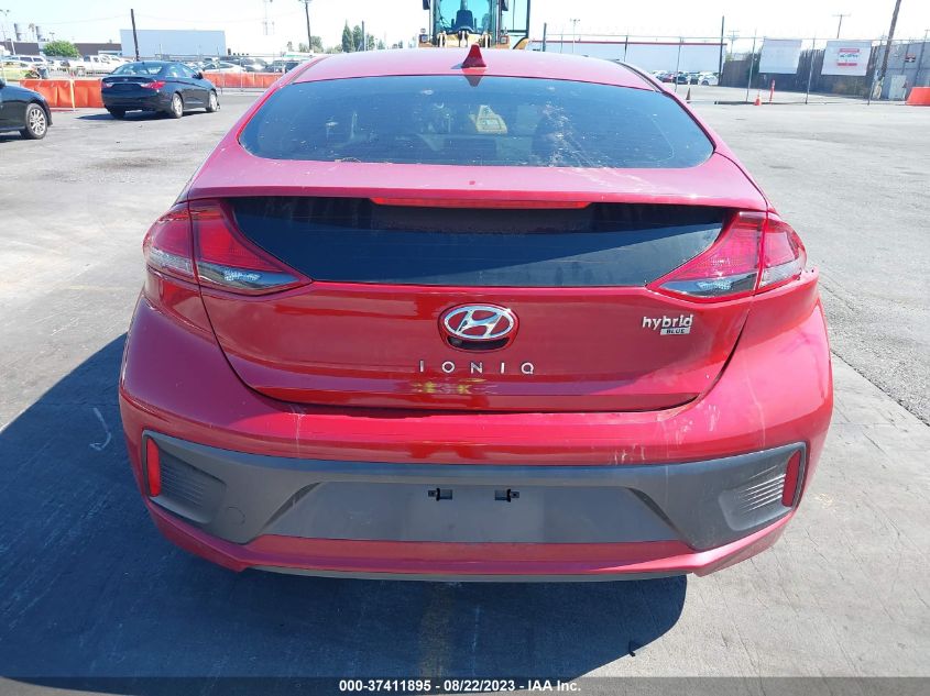 2020 HYUNDAI IONIQ HYBRID BLUE - KMHC65LC3LU225939