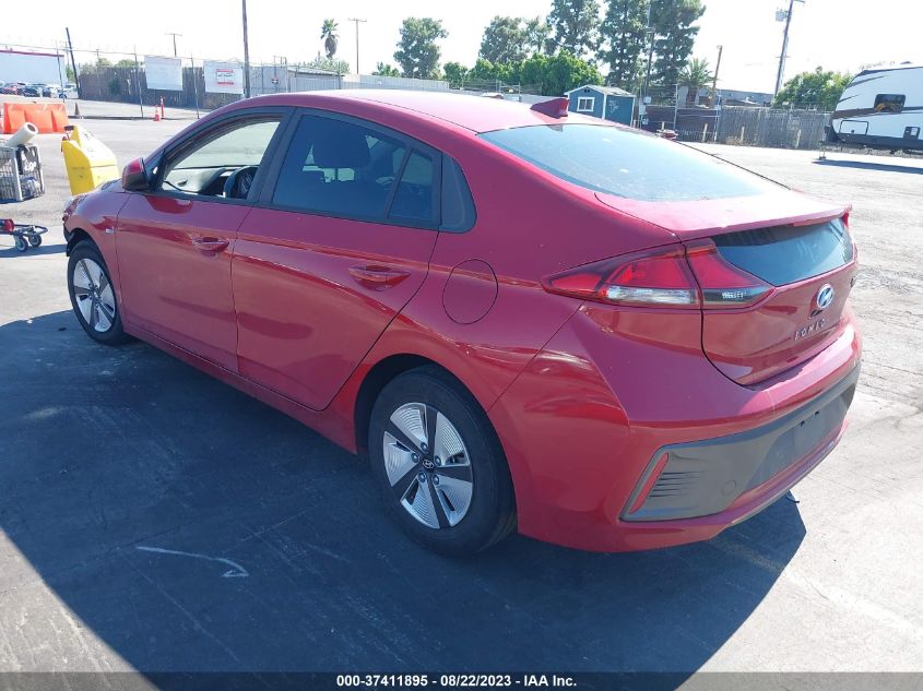 2020 HYUNDAI IONIQ HYBRID BLUE - KMHC65LC3LU225939