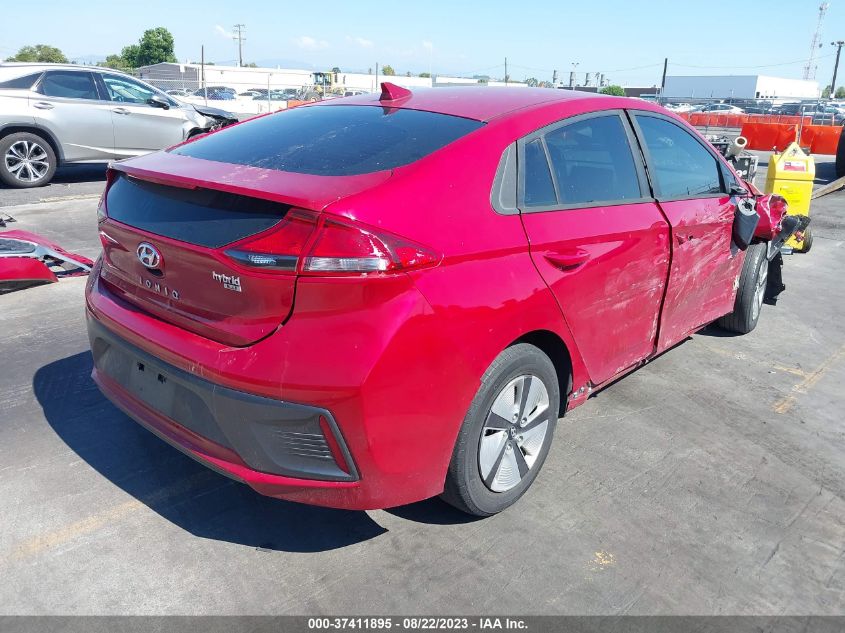 2020 HYUNDAI IONIQ HYBRID BLUE - KMHC65LC3LU225939