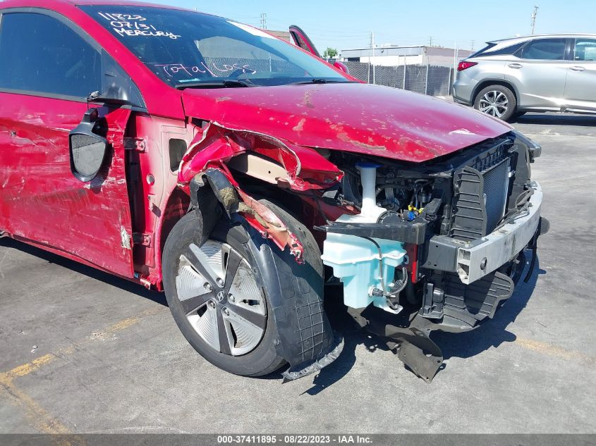 2020 HYUNDAI IONIQ HYBRID BLUE - KMHC65LC3LU225939