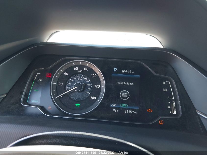 2020 HYUNDAI IONIQ HYBRID BLUE - KMHC65LC3LU225939