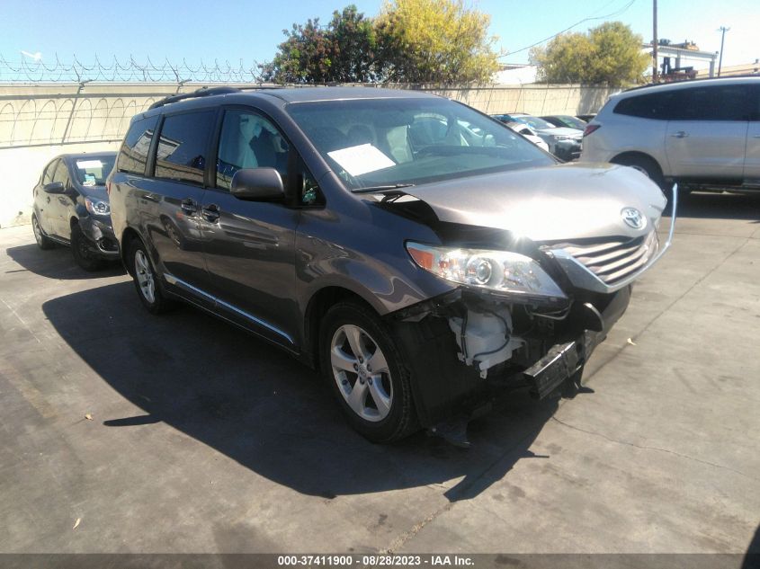 2015 TOYOTA SIENNA LE - 5TDKK3DC5FS658721