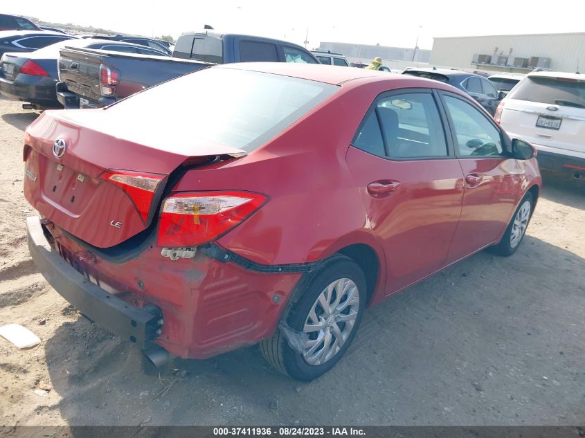 2019 TOYOTA COROLLA L/LE/SE/XLE/XSE - 5YFBURHE2KP896764