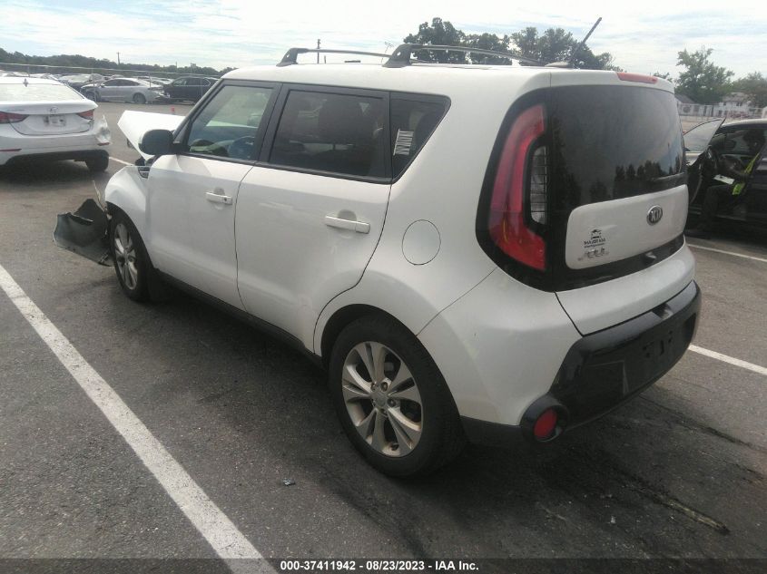 2016 KIA SOUL + - KNDJP3A57G7305122