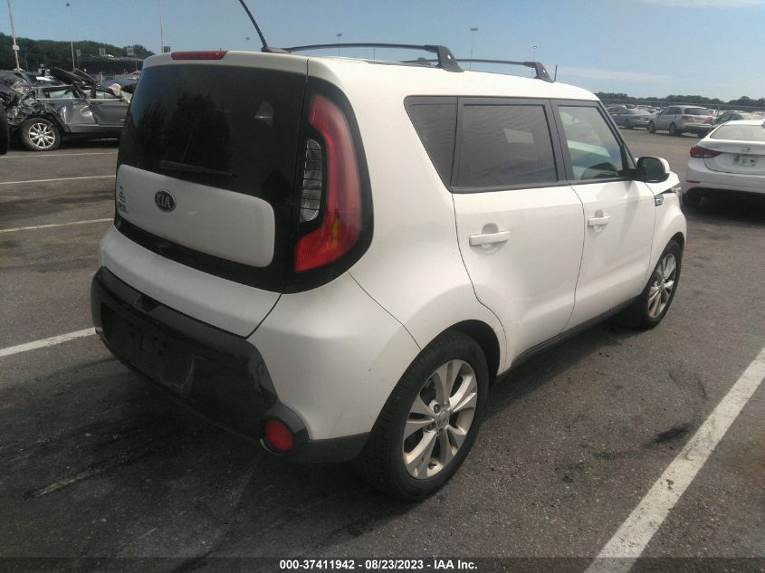 2016 KIA SOUL + - KNDJP3A57G7305122
