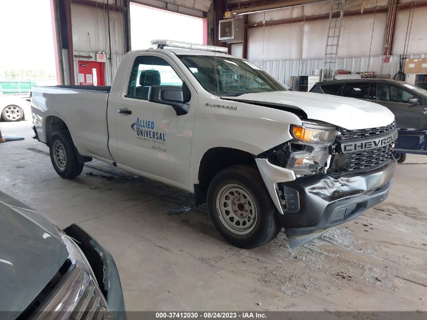 2021 CHEVROLET SILVERADO 1500 WORK TRUCK - 3GCNWAEHXMG297692