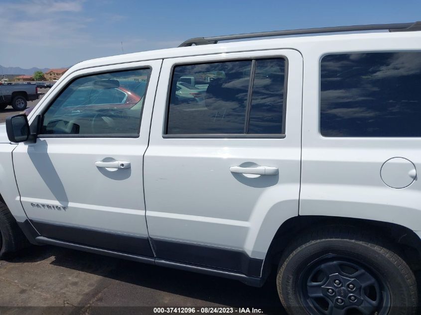 2016 JEEP PATRIOT SPORT - 1C4NJPBA2GD748415