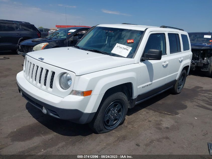 2016 JEEP PATRIOT SPORT - 1C4NJPBA2GD748415